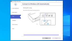 Epson L8050 printer installation ( Driver installation and printer configuration WiFi setup )