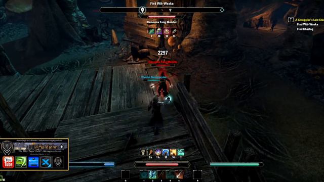 ESO Morrowind Vid Cap: A Smugglers Last Stand Dreugh  Camonna Tong Redux