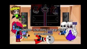 Undertale react to former time trio phase 2.5 and 3