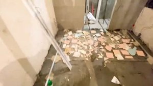 Стяжка цементная на гнилой пол заливка