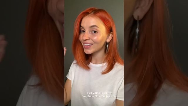 GARNIER COLOR NATURALS Ginger Hair Dye Tutorial/ HAIR TUTORIAL /what color I Use on my hair #hair смотреть онлайн