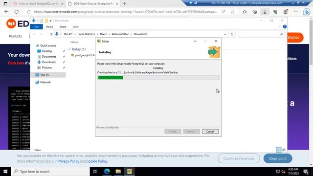 Install PostgreSQL on Windows | How to connect PostgreSQL Database using pgadmin 4 | PostgreSQL смотреть онлайн