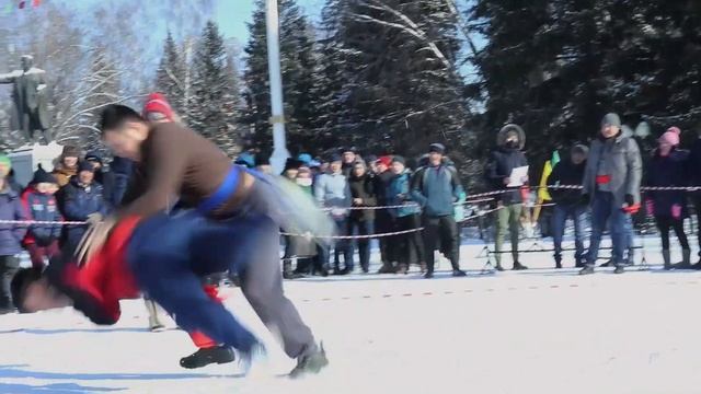 Кӱреш - традиционный вид борьбы у тюркских народов. смотреть онлайн
