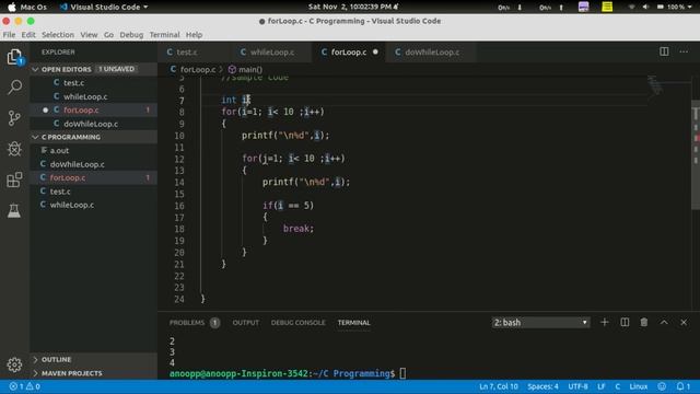 Loop Control Statements | break & continue | Basics Of C Programming - 9 | C Tutorial in Malayalam