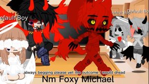 Afton family react to Michael's aus