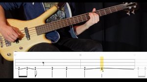 Floods (Pantera) - Bass Cover (With Tabs) by Leo Düzey