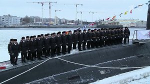 В Санкт-Петербурге приняли в состав Военно-морского флота новейшую подводную лодку "Можайск"