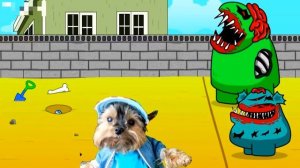 СИРЕНОГОЛОВЫЙ КАЛЬМАР укусил MAKCA AMONG US FNF ИГРА в КАЛЬМАРА Squid Game Siren head Валеришка Мак