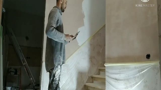 Декоративная штукатурка с обычной шпаклёвки своими руками. смотреть онлайн