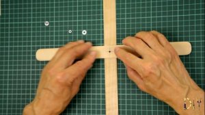 Простейший бумеранг из линеек \ the simplest boomerang Занятие #11