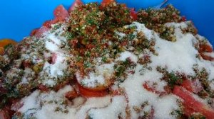 Помидоры по корейски на зиму.Таких помидор вы точно не ели.