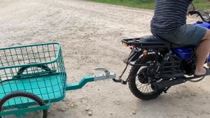Прицеп для мопеда.