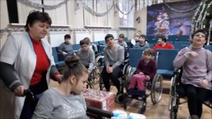 Рождественские гостинцы в Алешковский детский дом-интернат для детей-инвалидов.