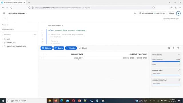 Snowflake Tutorial in Telugu 19 : snowflake sql  translate and replace functions #snowflaketutorial