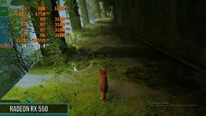 Stray на слабом пк RX550