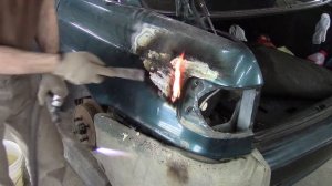 Как снять старую #шпаклёвку с авто.