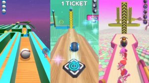 Sky Rolling ball Vs Going Balls Vs Action Balls - Android Game New Update || Games 3 || Faisal Game