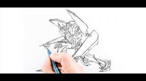 Рисуем трансформера Soundwave