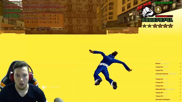 Марик играет на Луне в SAMP смотреть онлайн