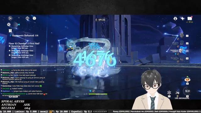 ? SAMPE LIMIT LAGI / CHECK UP KE RS JOKI CERIA FREETALK HUJAN FM | LIVE GENSHIN IMPACT смотреть онлайн