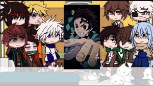《Animes Characters react/Tanjiro and Nezuko》|| 《1/?》
