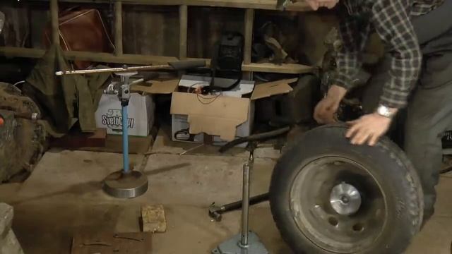 Динамическая балансировка колёс.
