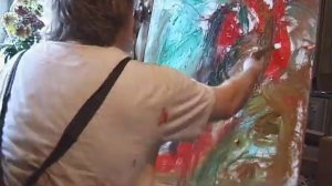 Быстрая живопись  потрясающе интересное видео!!!