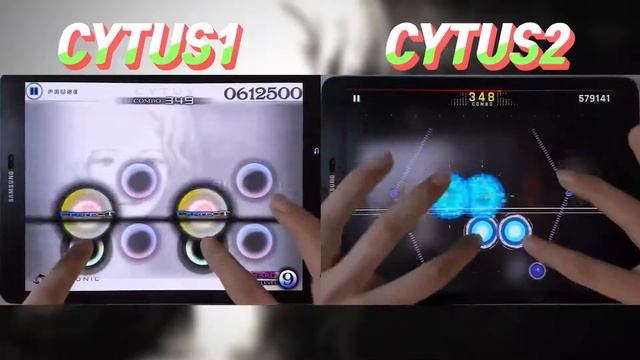 [CYTUS] Biotonic cytus1,2 compare review 60fps [Hard 9, Chaos13]