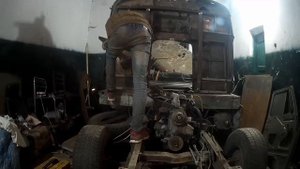 уаз 3303 грунтую раму довариваю кабину