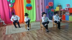 Танец джентельменов в детском саду. Караганда .