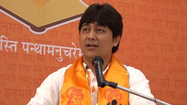 HANUMAN CHALISA || BY DHAVALKUMAR || MANAS SATSANG смотреть онлайн