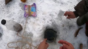 Зимняя рыбалка на Налима.  Перемёт.  Часть 5.