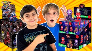 ЯРИК И ДАНЯ: РАСПАКОВКА FUNKO MISTERY MINIS SPIDER MAN SPIDERVERSE И ВЕНОМИЗИРОВАННЫЕ ГЕРОИ MARVEL!