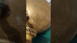 Старинный самовар - шар.В Ремонт ! или на запчасти !