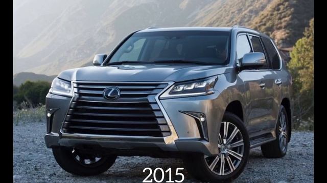 Evolution of Lexus LX (2000-2023) смотреть онлайн