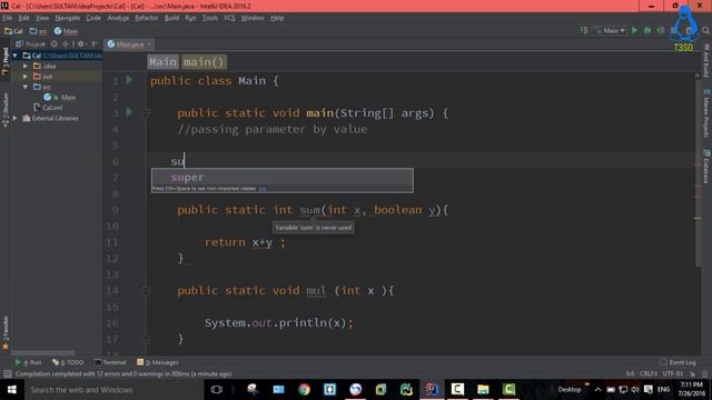 Java Object Oriented Programming 16 - Passing parameters by Values смотреть онлайн