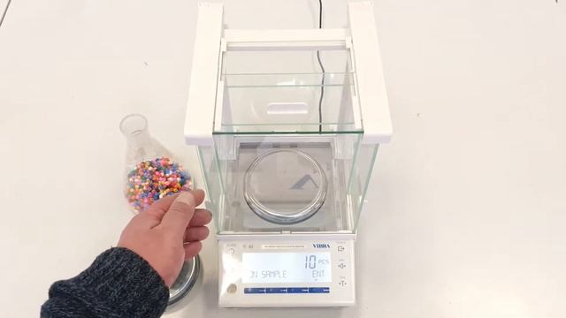 Счетный режим на весах ViBRA ALE смотреть онлайн