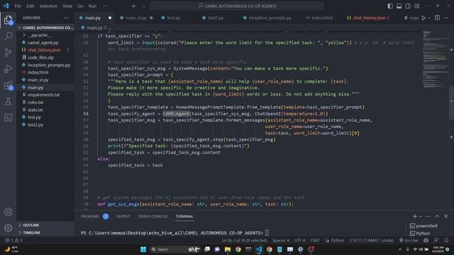 GPT-4 Agents cooperate to solve tasks. OmniSolver webapp