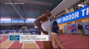 Grant Holloway 7.35 (AMERICAN RECORD) 60m Hurdles - 2019 NCAA Indoor Championships