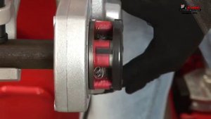 Нарезание трубной конической резьбы. ROTHENBERGER.