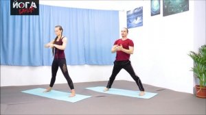РАСТЯЖКА на ВСЕ ТЕЛО |  хатха ЙОГА для НАЧИНАЮЩИХ | Упражнения для спины и позвоночника | ЙогаБанда