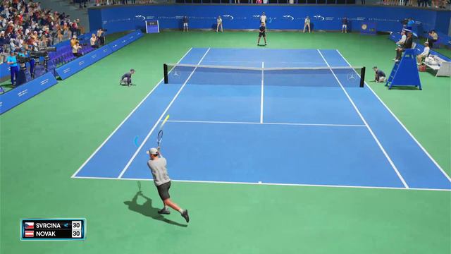 Dalibor Svrcina      vs   Dennis   Novak      | 🏆 ⚽ US Open    (25/08/2022) 🎮  (AO Tennis 2)