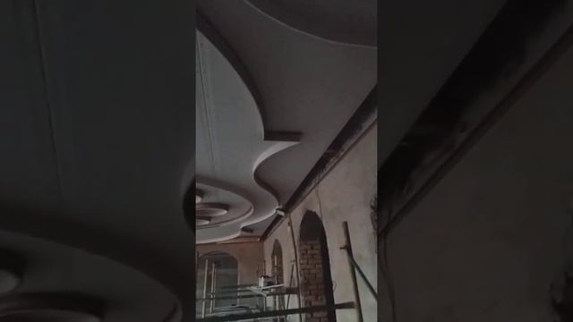 Фигурний паталок из гипсакартона