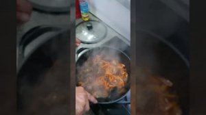 Плов на электрической плите индукции