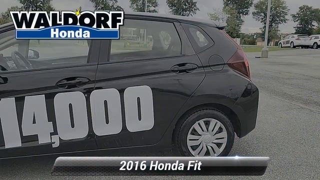 Used 2016 Honda Fit LX, Waldorf, MD HP3504 смотреть онлайн