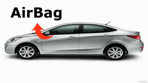 Снимаем подушку безопасности Hyundai Solaris