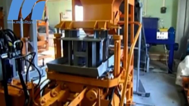 Вибропресс Мини. Производство тротуарной плитки