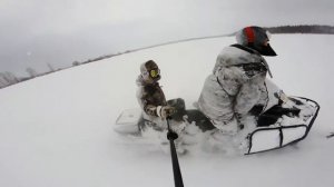 Катаем, отдыхаем #3 Траверсим:D Ski-doo skandic swt 900 ace