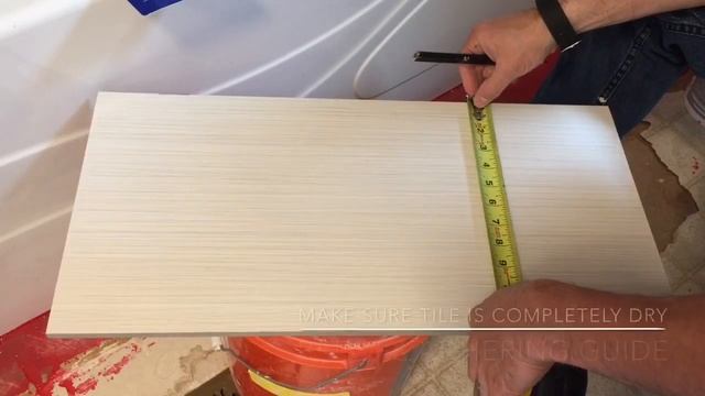 How To Cut Circle In Tile For Tub And Shower Plumbing