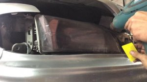 Тонировка Фар своими руками